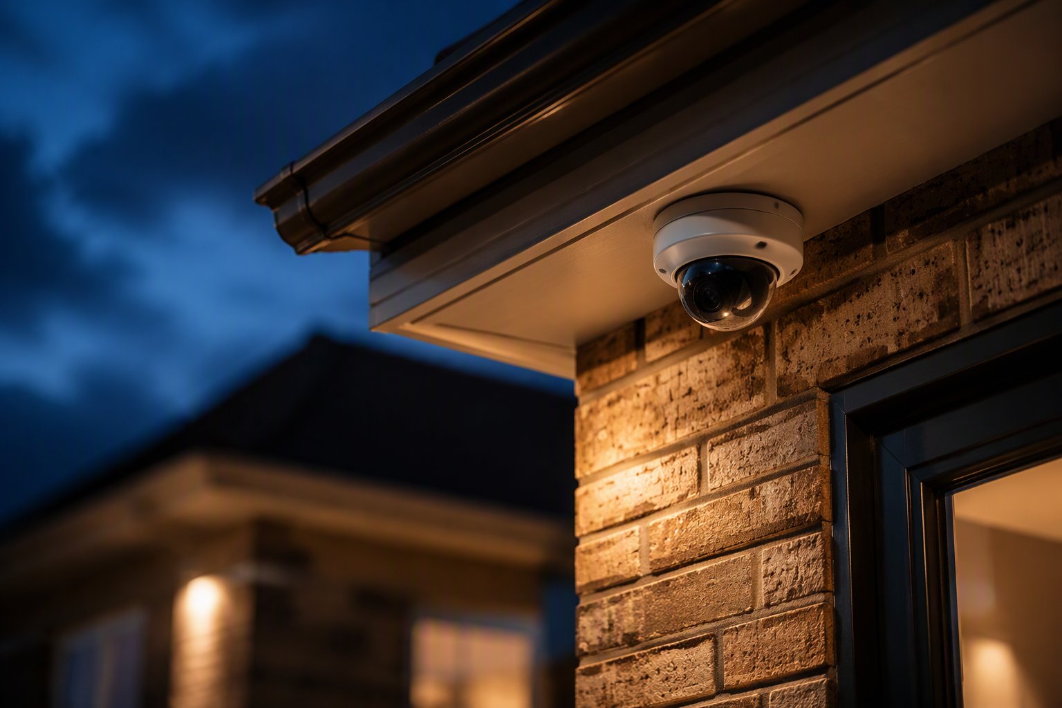 CCTV security camera installation